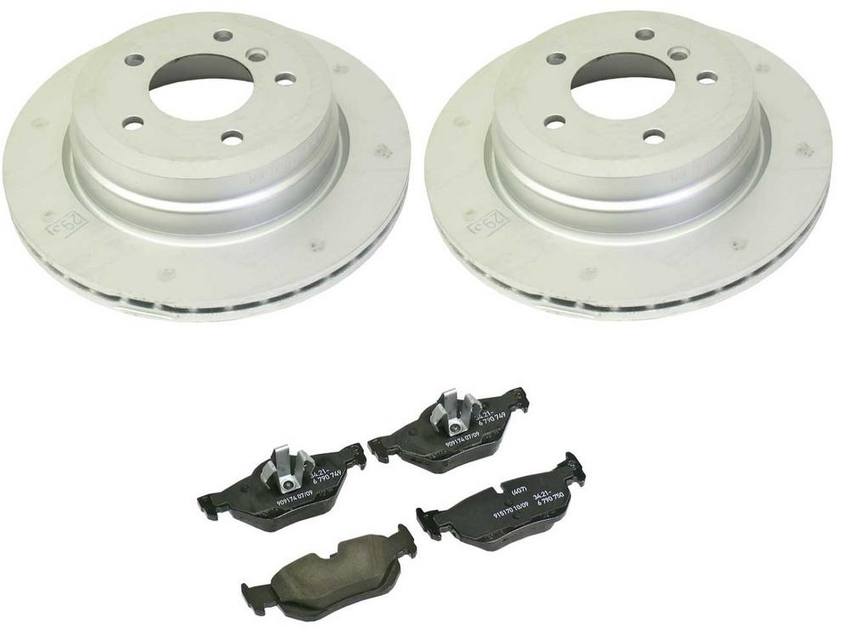 BMW Brake Kit - Pads and Rotors Rear (300mm)